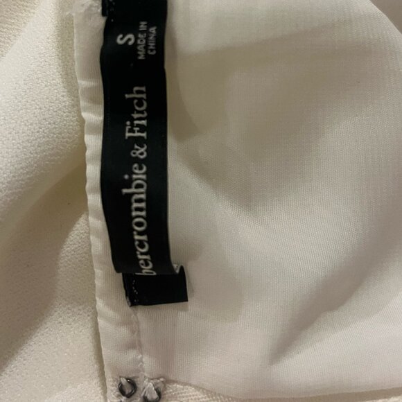 Abercrombie and fitch midi white cut out dress - Picture 3 of 8